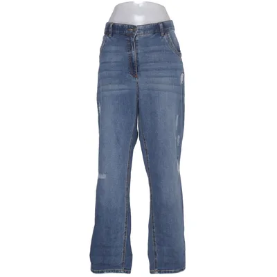Jeans (Blue) from Ulla Popken Cotton, Elastane, Polyester