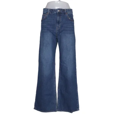 Spijkerbroek (Blauw) van H&M Katoen, Elastaan