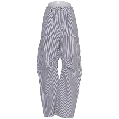 Cargo pants (Blue, White) from Lioness Cotton, Polyester