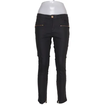 Hose (Schwarz) von Zara Woman Baumwolle, Elasthan, Polyester