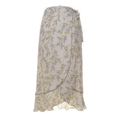 Wrap skirt (Yellow, Pink) from Yaya Women Polyester, Viscose