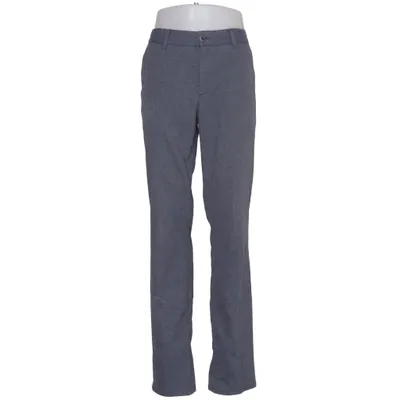 Kostymbyxor (Grå) från Alberto Bomull, Elastan, Polyester, Viskos
