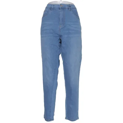 Spijkerbroek (Blauw) van Janina Katoen, Elastaan, Polyester