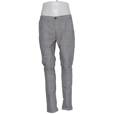 Chinos (Gray, Blue) from Bee Inspired Elastane, Polyester, Viscose