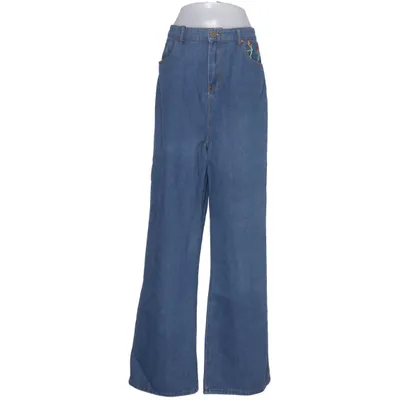 Jeans (Blue) from Boohoo Blue Cotton, Elastane, Polyester, Viscose