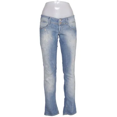 Jeans (Blå) från Met Bomull, Elastan