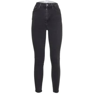 Spijkerbroek (Grijs) van Never Denim Katoen, Elastaan, Polyester