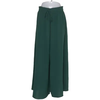 Pantalon patte d'éléphant (Vert) Polyester