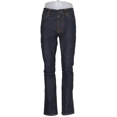 Jeans (Grim Tim Dry True Navy) från Nudie Jeans Bomull, Elastan