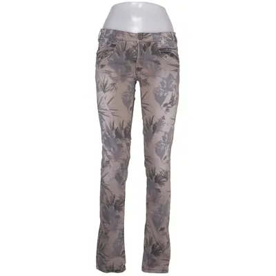 Jeans (Grå, Brun) fra Buena Vista Bomuld, Elastan