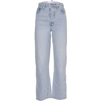 Jeans (Ribcage Straight) fra Levi Strauss & Co Bomuld, Lyocell