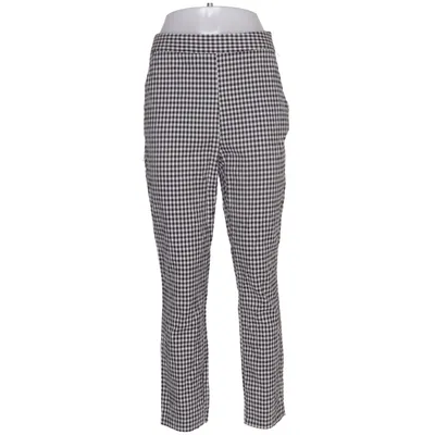 Broek (Zwart, Wit) van Zara Basic Collection Katoen, Elastaan