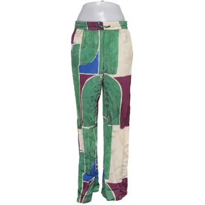 Pyjamahose (Grün, Lila, Mehrfarbig) von Zara Seide