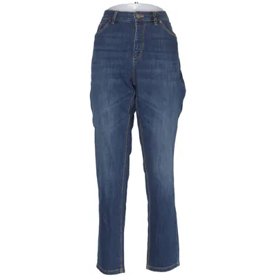 Jeans (SLIM) fra Hampton Republic 27 Bomuld, Elastan, Læder