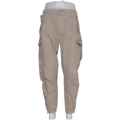 Cargo broek (Beige) van Replay Katoen, Elastaan