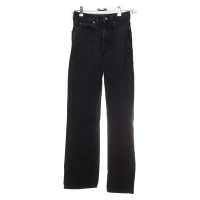 Spijkerbroek (Rowe Extra High Straight Jeans) van Weekday Katoen
