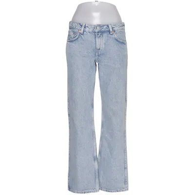 Spijkerbroek (Arrow Low Straight Jeans) van Weekday Katoen