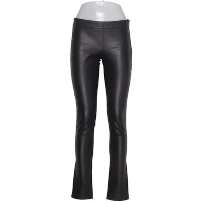 Pantalon en cuir (Noir) de Frieda & Freddies Élasthane, Cuir, Polyester, Viscose