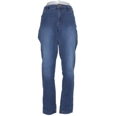 Jeans (Blå) från Zizzi Bomull, Elastan, Polyester