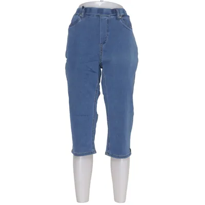 Trekvartsbyxor (Blå) från Ciso Bomull, Elastan, Polyester, Viskos