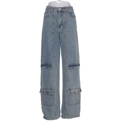 Spijkerbroek (Blauw) van PrettyLittleThing Tall Acryl, Katoen, Polyamide, Polyester, Viscose