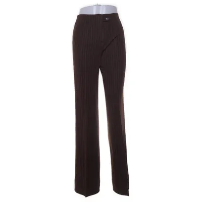 Suit pants (Brown, White) Polyester