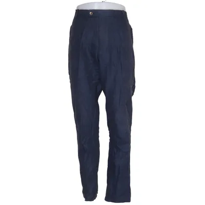 Suit pants (Blue) from John Henric Cotton, Elastane, Linen, Polyester