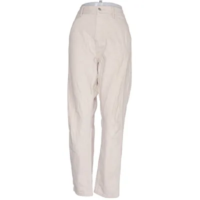 Jeans (Barrel Cropped Denim Trousers) från Weekday Bomull, Linne