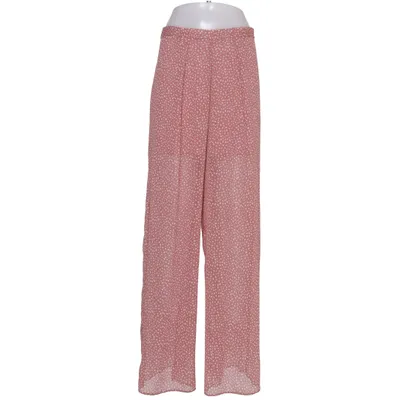Pantalon patte d'éléphant (Rose, Blanc) de New Look