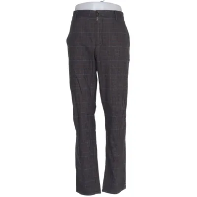 Suit pants (Gray, Brown) from Alberto Cotton, Elastane
