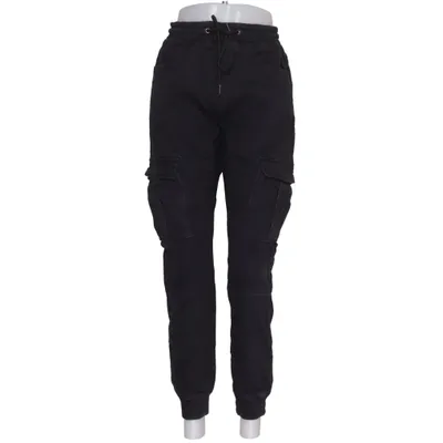 Pantalon cargo (Noir) de Celio Coton, Élasthane, Polyester