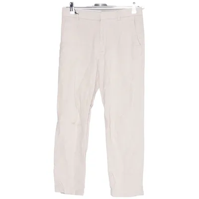 Pantalon de costume (Beige) de H&M Coton, Lin, Polyester