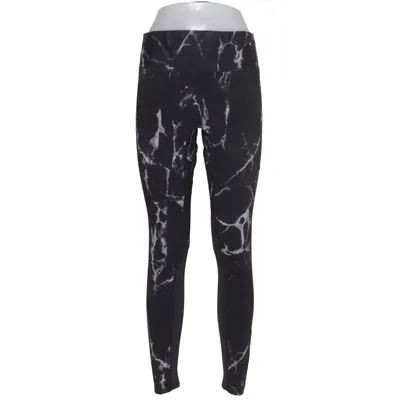 Sportleggings (Zwart, Wit) van Domyos