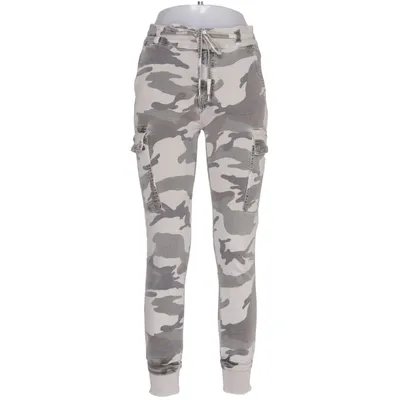Pantalon cargo (Gris, Blanc) de Piro Coton, Élasthane