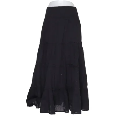 Långkjol (Svart) från Primark Bomull, Lyocell