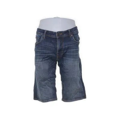 Denim shorts (Blauw) van Smog Katoen, Elastaan, Polyester