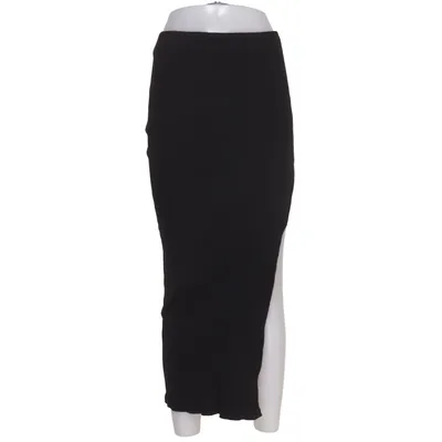 Maxi skirt (Black) from Bershka Cotton, Elastane
