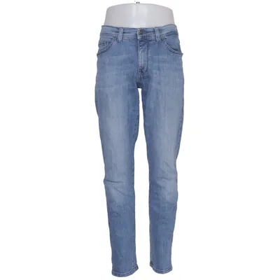 Jeans (Blå) från Strokesman's Bomull, Elastan