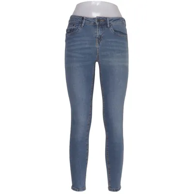 Jeans (Blå) från Wåven Bomull, Elastan