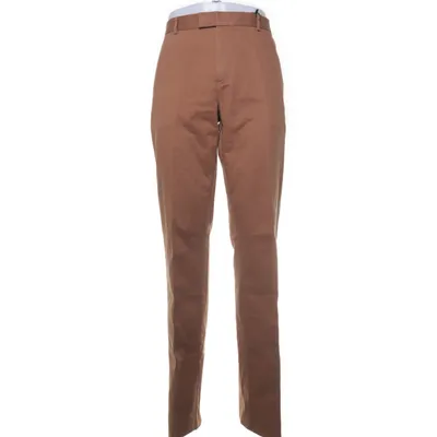 Chinos (Bruin) van Charles Tyrwhitt Katoen
