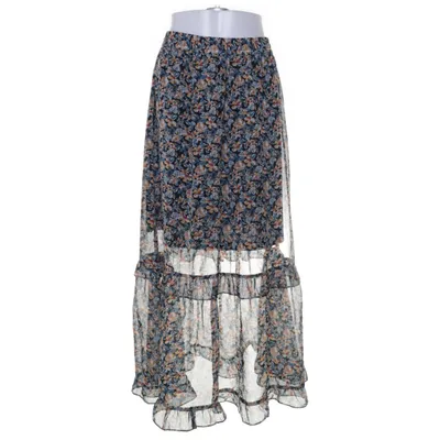 Maxi skirt (Black, Multicolored) from Rainbow Polyester