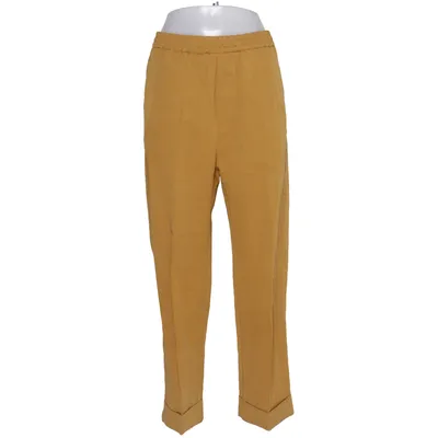 Broek (Bruin) van Barena Venezia Katoen, Leer, Polyamide