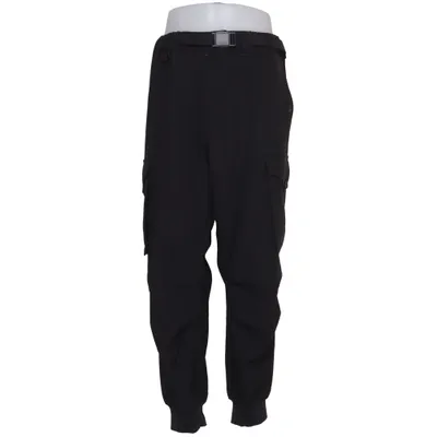 Cargo pants (Black) from Y-3 Yohji Yamamoto x Adidas Cotton, Elastane, Polyamide, Polyester