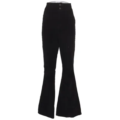 Corduroy pants (Black) from Free People Cotton, Elastane