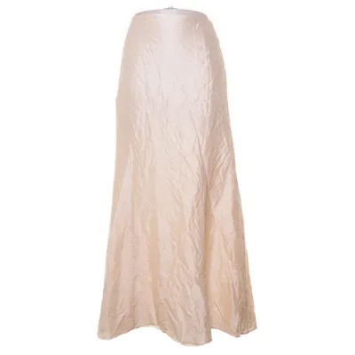 Maxi nederdel (Beige) fra Vero Moda Acetat, Silke