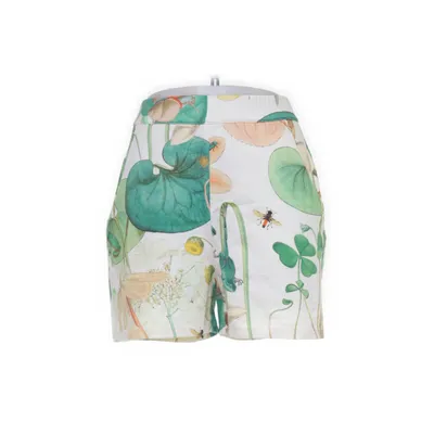 Shorts (Vit, Flerfärgad) från Daynight Casual Bomull
