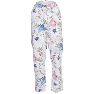 Chinos (Wit, Meerkleurig) van Fashion Highlight Katoen, Elastaan