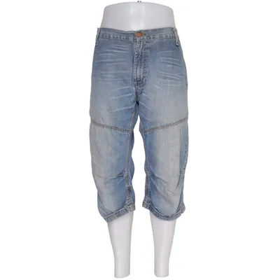 Denim shorts (Blue) from Dressmann Cotton