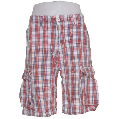 Shorts cargo (Rouge, Bleu, Blanc) de FSBN Coton
