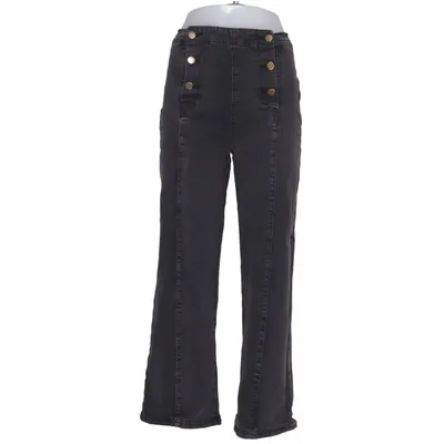 Jean (Noir) de Belle Poque Coton, Élasthane, Polyester